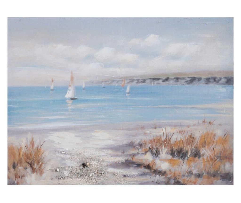 Tablou 90x120 cm - Ixia, Gri & Argintiu de la Ixia